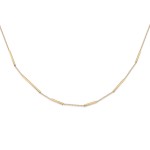 Gullkjede Staver i 18kt gull 45cm - 01-82-149-45