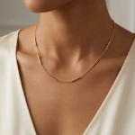 Gullkjede Staver i 18kt gull 45cm - 01-82-149-45