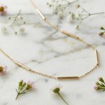 Gullkjede Staver i 18kt gull 45cm - 01-82-149-45