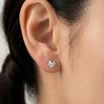 Diamantøredobber Evita med 2/0,15 ct W-Si-50215