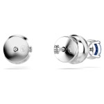 Swarovski øredobber Stilla Attract stud earrings Round cut, Blue, Rhodium plated - 5734250