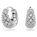 Swarovski øredobber Sublima earrings White, Rhodium plated - 5732282