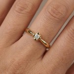 Diamantring Evita med 0,05 ct W-Si-501050