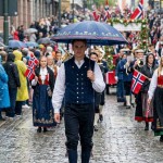 Bunadsparaply blå, Nordland - 0701000068