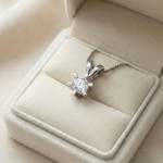 Diamantsmykke Sofia i gull med 0,15 ct W-Si-1120715