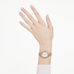 Swarovski klokke Imber oval watch Swiss Made, Metal bracelet, Gold tone, Rose gold-tone finish - 5717532