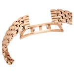 Swarovski klokke Imber oval watch Swiss Made, Metal bracelet, Gold tone, Rose gold-tone finish - 5717532