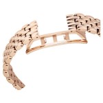 Swarovski klokke Dextera octagon watch Swiss Made, Metal bracelet, Gold tone, Rose gold-tone finish - 5715517
