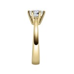 Diamantring forlovelsesring i 14kt gult gull med Lab Grown diamant 1,50ct TW-VS. Diona - 18001150ggLG