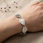 Armbånd i sølv Bladverk. HILLESTAD - AB346S