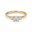 Diamantring - forlovelsesring Leda 0,50 ct TW-Si - Ru-11050