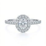 Diamantring i hvitt gull med 0,28 ct W-Si - Bur537668