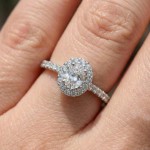 Diamantring i hvitt gull med 0,28 ct W-Si - Bur537668