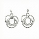 Øredobber i sølv Flor. HILLESTAD - ALIDA261S