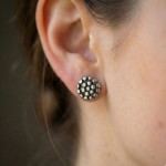 Øredobber i tinn Slow. HILLESTAD - AB322T