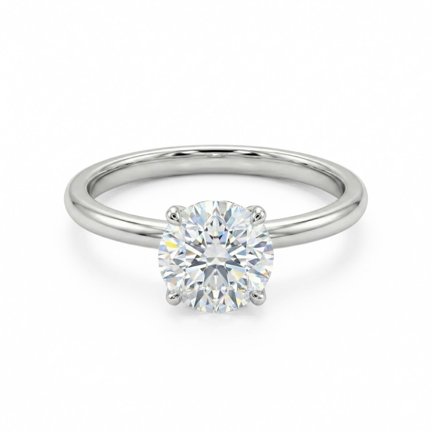 Forlovelsesring med Lab Grown diamant 1,00ct TW-VS - Bur520003