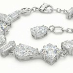 Swarovski armbånd Mesmera bracelet Mixed cuts, White, Rhodium plated - 5661529