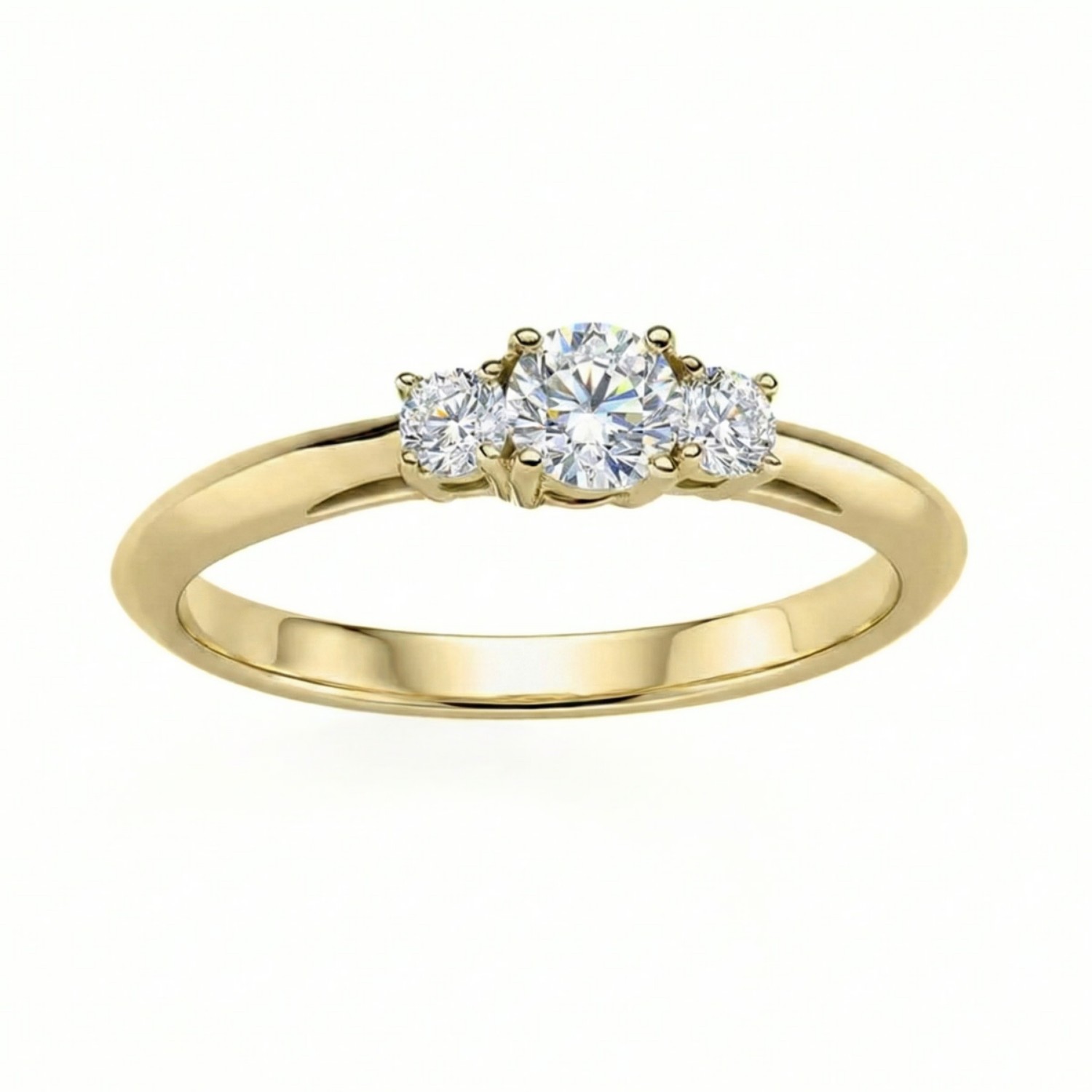 Diamantring - forlovelsesring Leda 0,50 ct TW-Si - Ru-11050