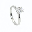 Forlovelsesring i gult gull med oval Lab Grown diamant 0,73 ct River (D) - VS2. Leticia - 18007073LG