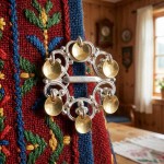 Barnesølje i hvit  og forgylt sølv