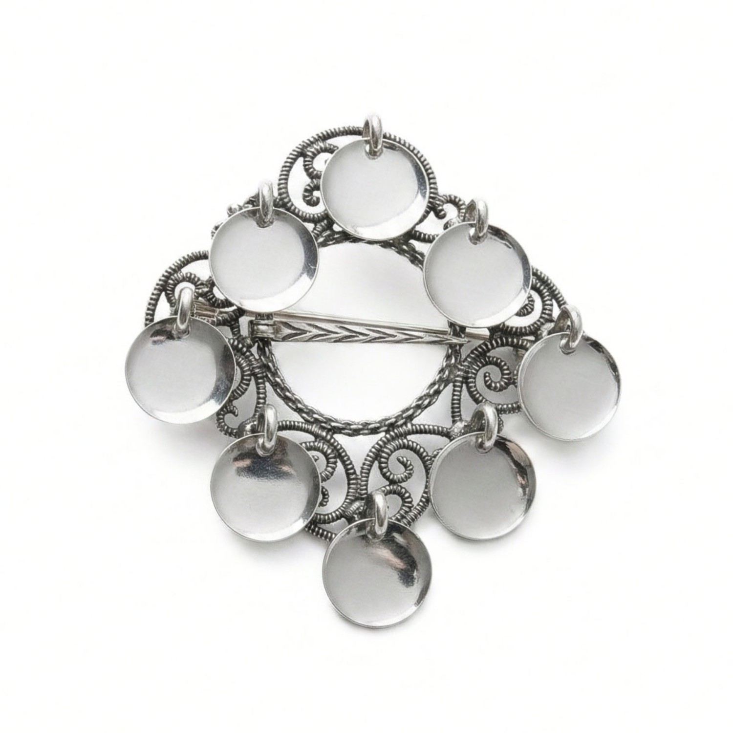 Barnesølje  i hvit sølv - 176100