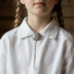 Barnesølje  i hvit sølv - 563004