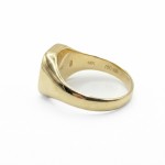 Herrering oktagon i 18kt gull - 01-84-422-62