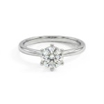Diamantring forlovelsesring 1,00 ct i 14kt gull. Diona - 18001100