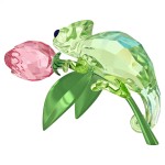 Swarovski figurer Idyllia Chameleon and Tulip - 5719811