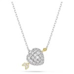 Swarovski smykke Idyllia pendant Mixed cuts, Heart with arrow, White, Mixed metal finish - 5737291