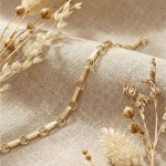 Armbånd i 18 kt med stavlås, 19cm - 01-84-468-19