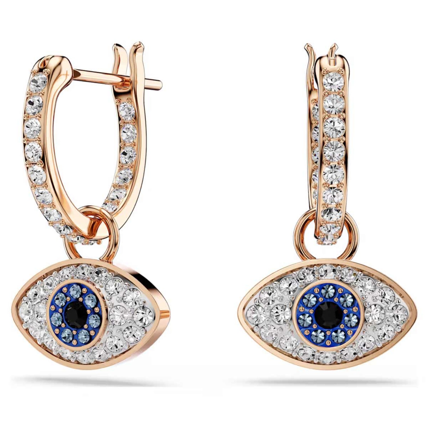 Swarovski øredobber Symbolica drop earrings Eye, Multicolored, Rose gold-tone plated - 5736982
