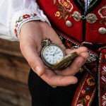 Bonett lommeur, antikk hest inkl. kjedee - 439