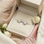 Diamantøredobber Athene med 2x025ct - athene20990