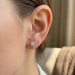 Diamantøredobber Athene med 2x025ct - athene20990