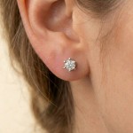 Diamantøredobber Athene med 0,31x0,30ct River D - athene29990