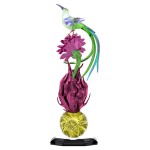 Swarovski figurer Idyllia Sugarbird and Dragon Fruit Totem - 5677289