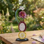 Swarovski figurer Idyllia Sugarbird and Dragon Fruit Totem - 5677289