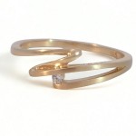 Gullring med zirkonia stein-coc5000622