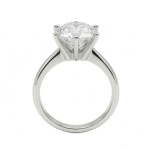 Forlovelsesring i hvitt gull med lab grown diamant 3,00ct  River (F) VS1 - LG621426846