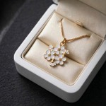 Smykke i forgylt sølv Hvit brudeslør. LIV - 860603