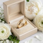 Gifteringer i gult gull 14kt, 5 mm. RUBIN modell 803 – 1450