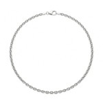 Herrekjede i sølv 50cm - 11-FD080-50