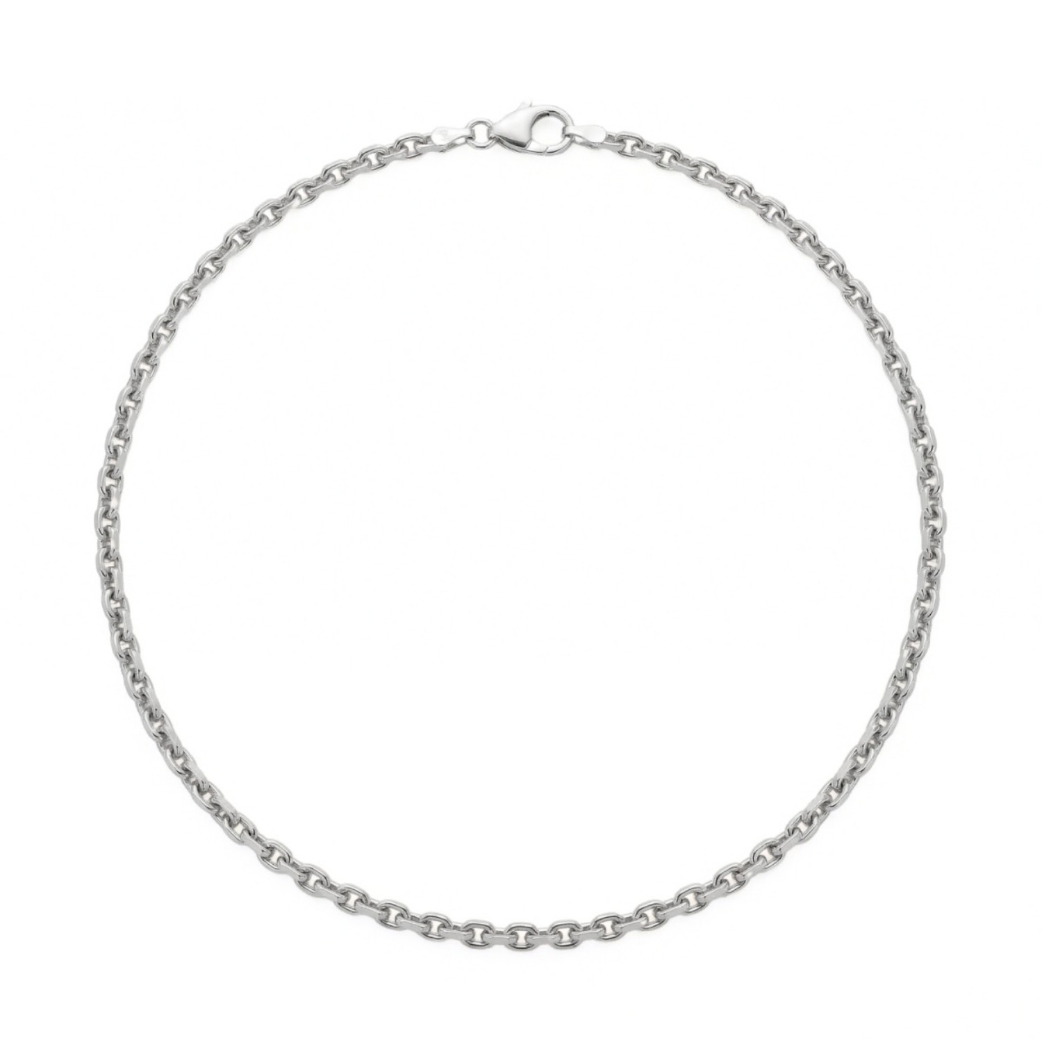 Herrekjede i sølv 50cm - 11-FD080-50