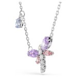Swarovski smykke Ariana Grande x Swarovski pendant Mixed cuts, Dragonfly, Multicolored, Rhodium plated - 5737383
