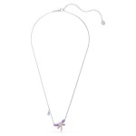 Swarovski smykke Ariana Grande x Swarovski pendant Mixed cuts, Dragonfly, Multicolored, Rhodium plated - 5737383