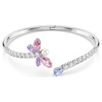 Swarovski armbånd Ariana Grande x Swarovski bangle Mixed cuts, Dragonfly, Multicolored, Rhodium plated - 5737401