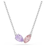 Swarovski smykkesett Ariana Grande x Swarovski set Mixed cuts, Multicolored, Rhodium plated - 5746577