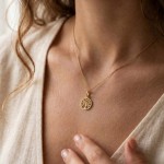 Anheng Livets tre i sølv forgylt - Bur310491