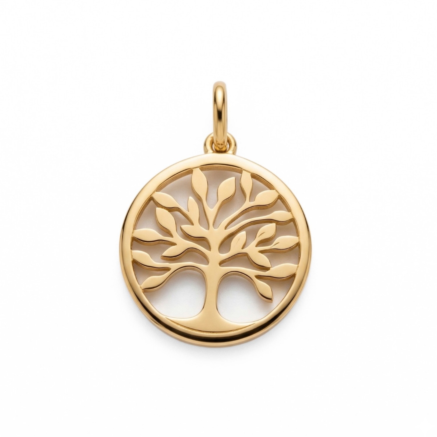 Anheng Livets tre i sølv forgylt - Bur310491